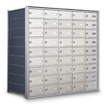 View Rear Loading 45-Door Horizontal Private Mailbox